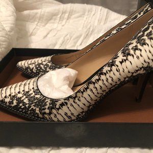 Coach Waverly Pump in Snakeskin Size 7